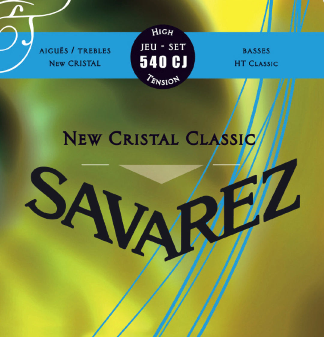 Savarez strenger til klassisk gitar New Cristal Classic - Sett høy (540CJ)