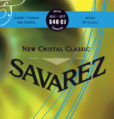 Savarez strenger til klassisk gitar New Cristal Classic - Sett høy (540CJ)