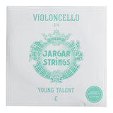 Jargar cello-strenger YOUNG TALENT – small scale - C 3/4 medium (1,71mm)