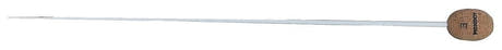 Pick Boy dirigentstav i hvit glassfiber, 38 cm, modell E, korkgrep