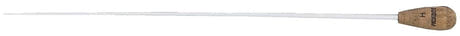 Pick Boy dirigentstav i hvit glassfiber, 38 cm, modell H, korkgrep
