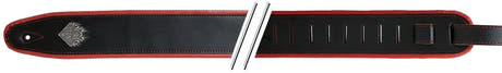 GEWA gitarreimer F&S Comfort - Svart/Rød