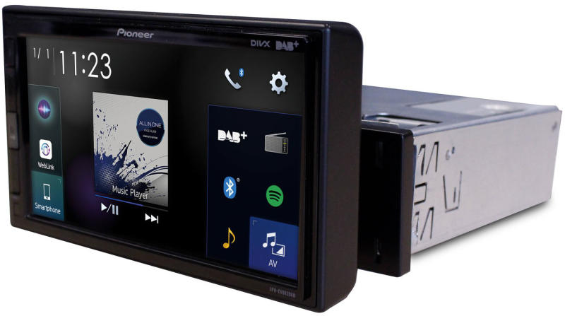 Pioneer SPH-EVO62DAB-Uni 1-DIN bilstereo med Apple CarPlay , DAB og Bluetooth