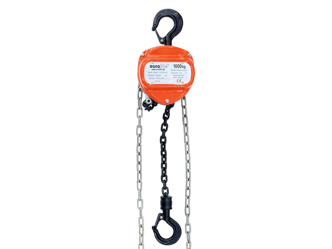 EUROLITE kjettingtalje 6M/1.0T