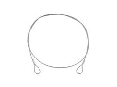 EUROLITE ståltau (SC) 900x3mm sølv