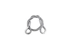 EUROLITE Safety Bond B 3x600mm opptil 5kg sølv