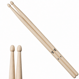 V-Tone DS-5A trommestikker i lønn – natur, lettvekt (2 stk.)