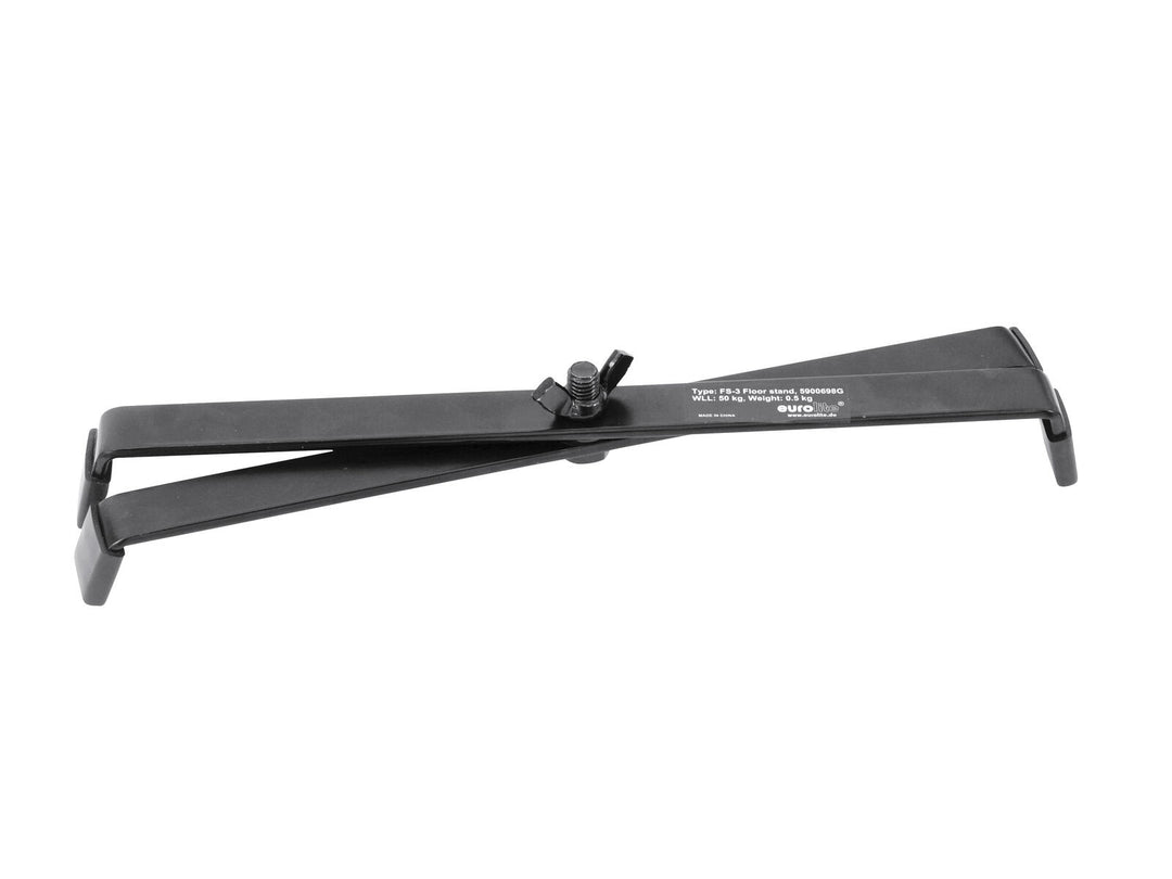 EUROLITE FS-3 gulvstativ, stål, svart