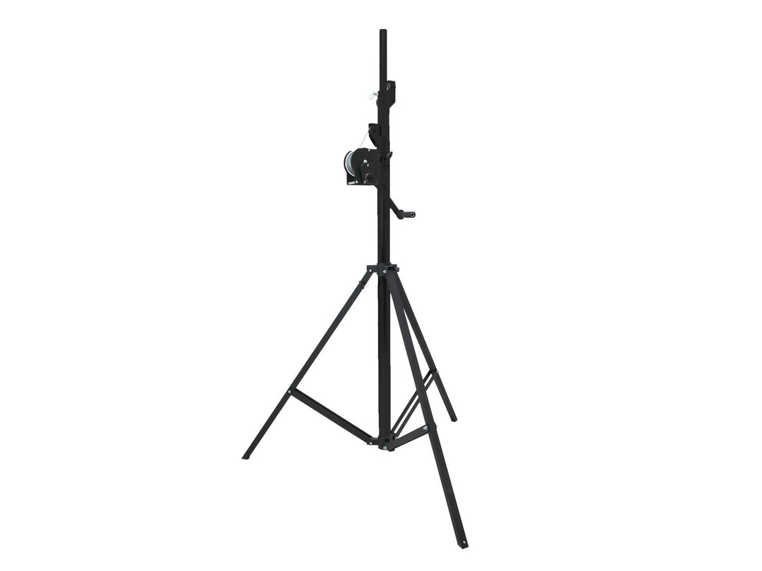 EUROLITE Set STT-400/85 vinsjstativ TÜV/GS black + STV-3529 Adapter long