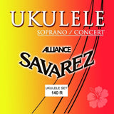 Savarez 140R Alliance strengsett til sopran- og konsertukulele