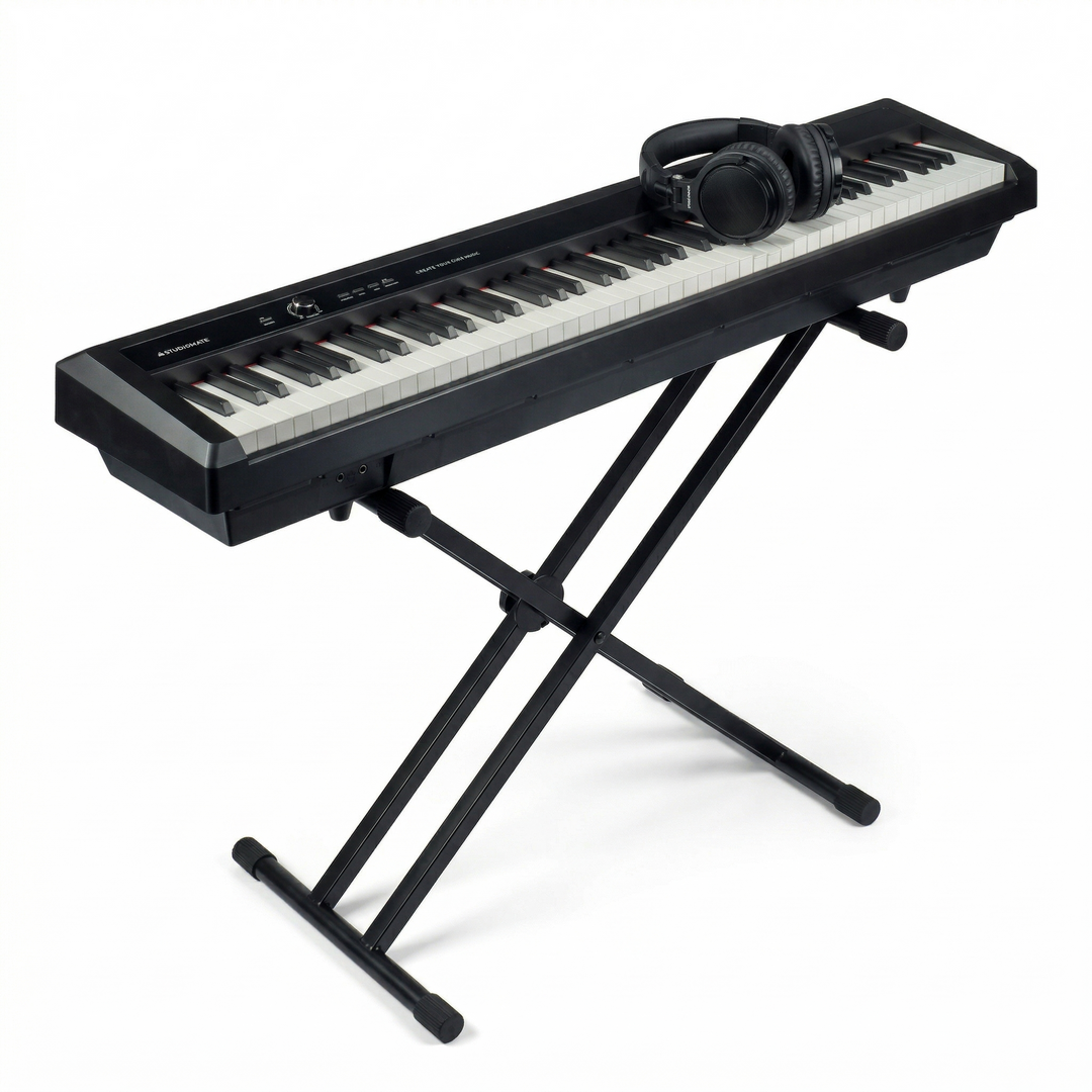 Grooveland P450 Elektrisk Piano Pack (Sort)