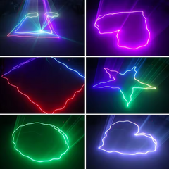 Light4Me Laser RGB geometrisk 350mW