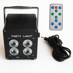 Light4Me 4x3W batterispot
