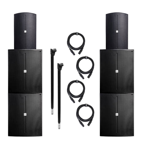 V-Tone NBX-115 Aktiv 15" PA-høyttaler med DSP (350W)