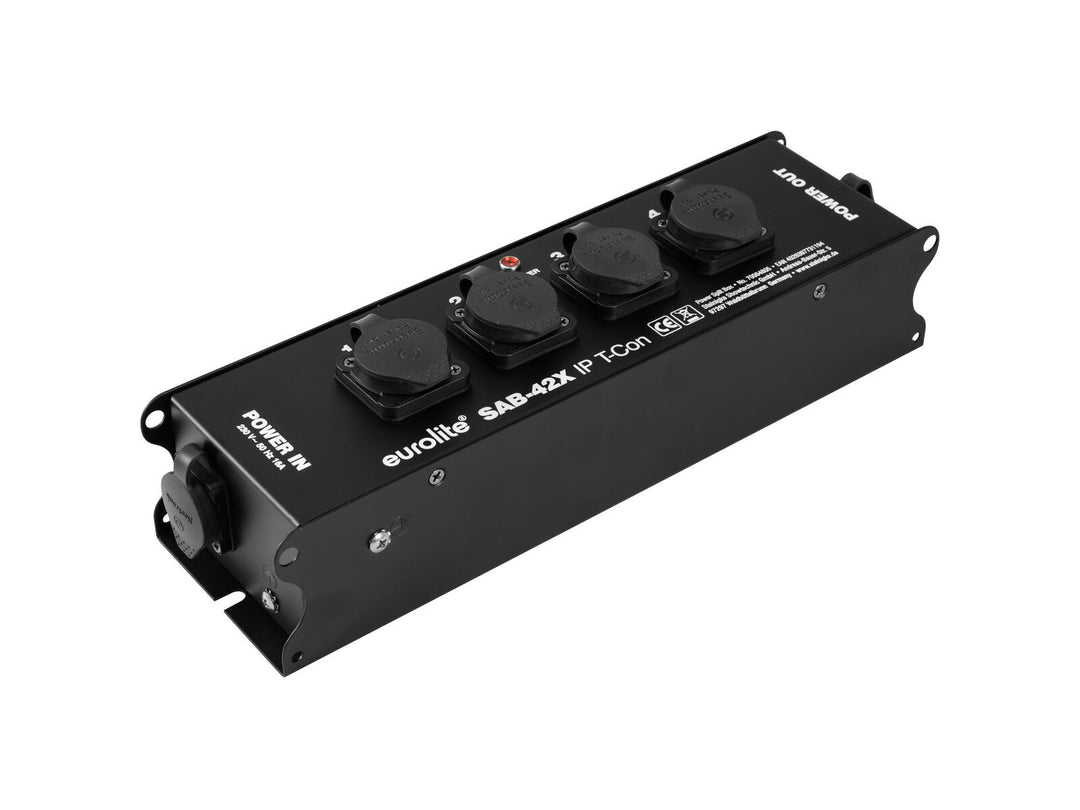 EUROLITE SAB-42X IP T-Con Power Split Box