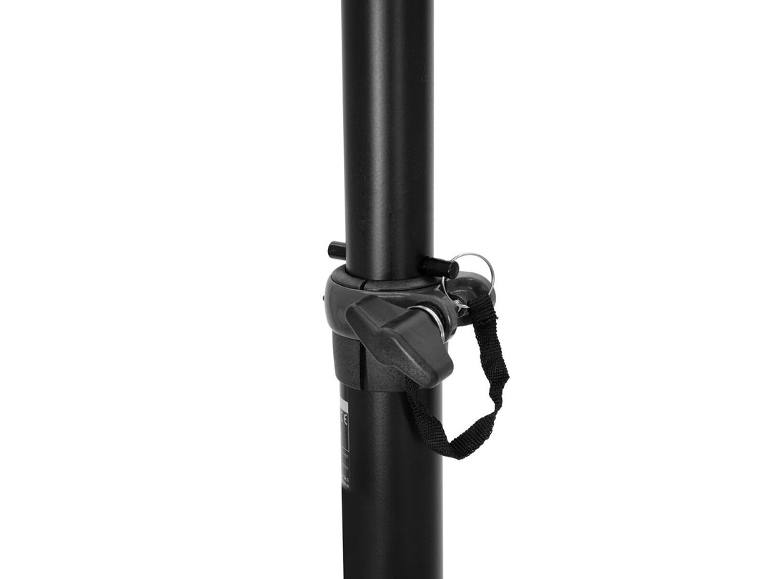 OMNITRONIC BPS-3 høyttalerstativ/trestativ aluminium svart