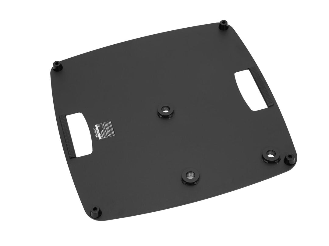 OMNITRONIC BPS-3 høyttalerstativ/baseplate svart