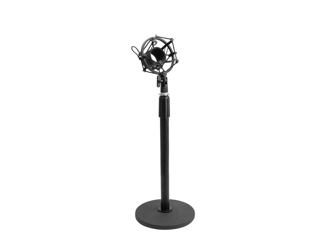 OMNITRONIC MSP-1 mikrofonstativ med støtfeste og popfilter