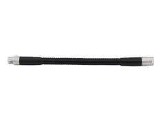OMNITRONIC svanehals svart XLR/XLR, 47cm