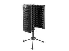 OMNITRONIC Set MIC CM-78MK2 kondensatormikrofon med stor membran + AS-04 absorberingssystem for bordmikrofon