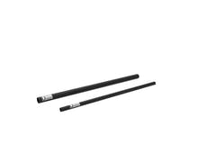 ALUTRUSS aluminiumsrør 6082 35x2 mm 1 m svart