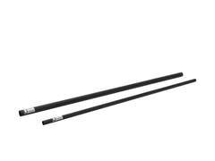 ALUTRUSS aluminiumsrør 6082 50x2mm 5m svart