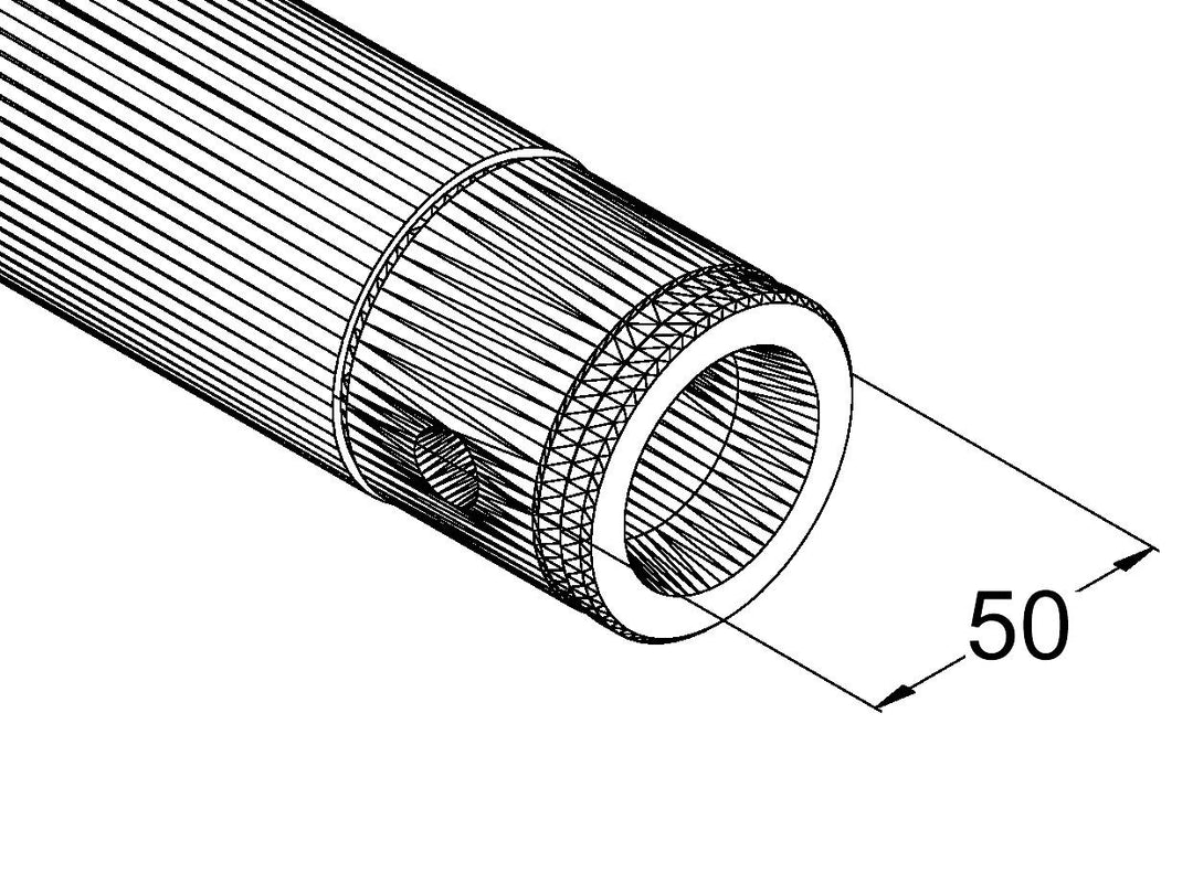 ALUTRUSS SINGLELOCK SP-S2500 QUICK-LOCK-rør bk