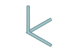 ALUTRUSS SINGLELOCK SPAL-31 3-veis hjørne 90°