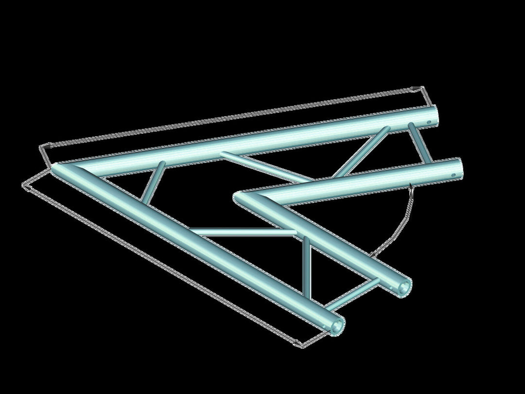 ALUTRUSS BILOCK BQ2-PAC20H 2-veis hjørne 60°