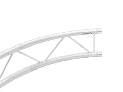 ALUTRUSS BILOCK-element for sirkel 2 m ins. vert.90°