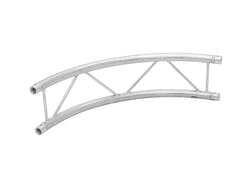 ALUTRUSS BILOCK-element for sirkel 1.5m ins.vert.90°