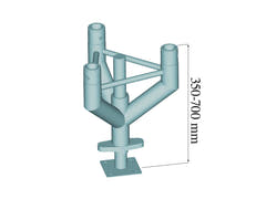 ALUTRUSS TRILOCK nivelleringsfot TNF-300