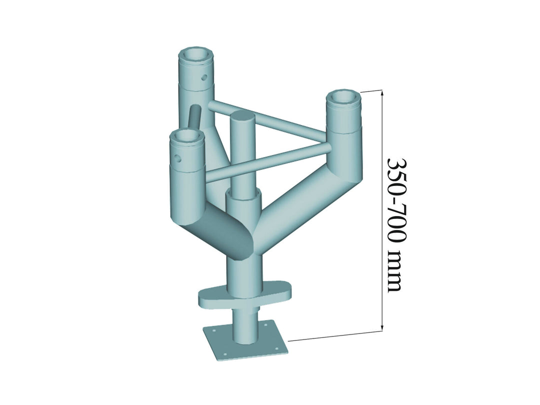 ALUTRUSS TRILOCK nivelleringsfot TNF-300