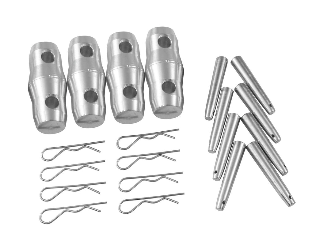 ALUTRUSS QUADLOCK QL-ET sett med konus/svingledd/stift