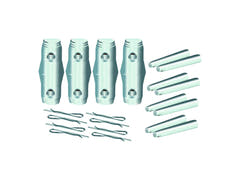 ALUTRUSS QUADLOCK QL-ET sett med konus/svingledd/stift