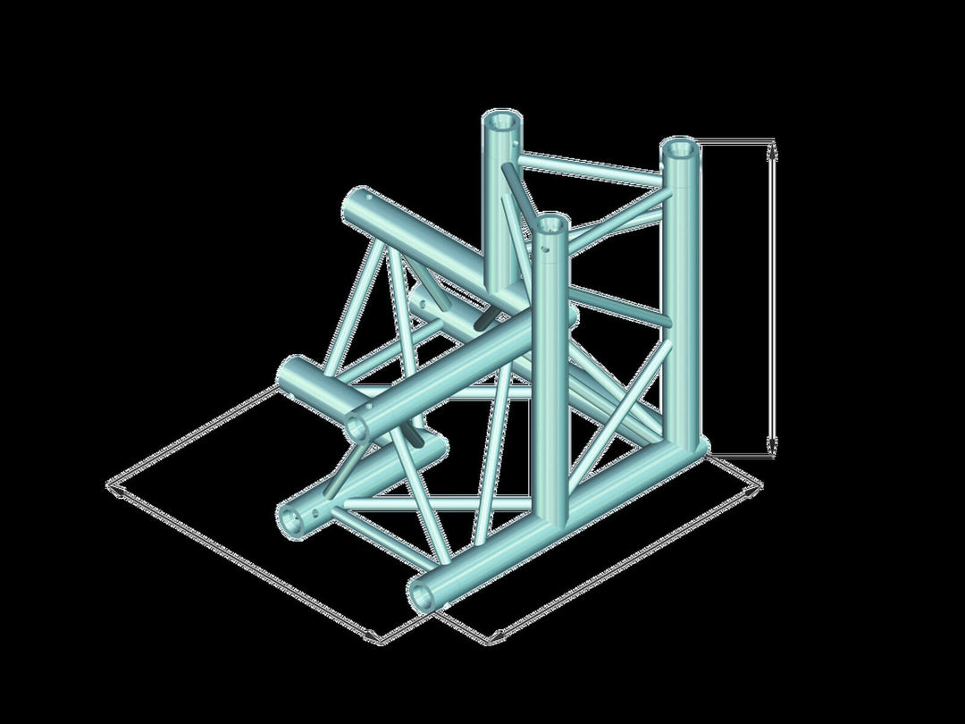 ALUTRUSS TRILOCK E-GL33 C-34 3-veis hjørne