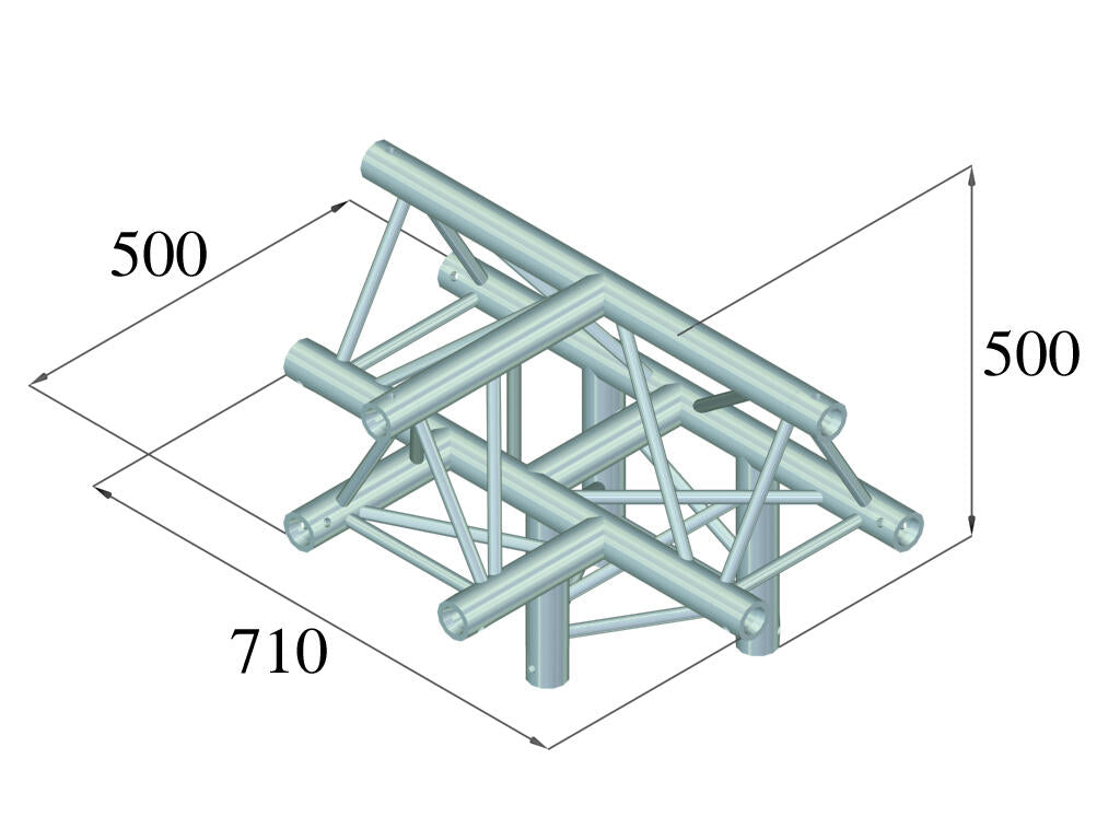 ALUTRUSS TRILOCK 6082AT-43 4-veis del /\