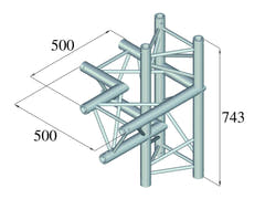 ALUTRUSS TRILOCK 6082AC-44 4-veis Del \/ left