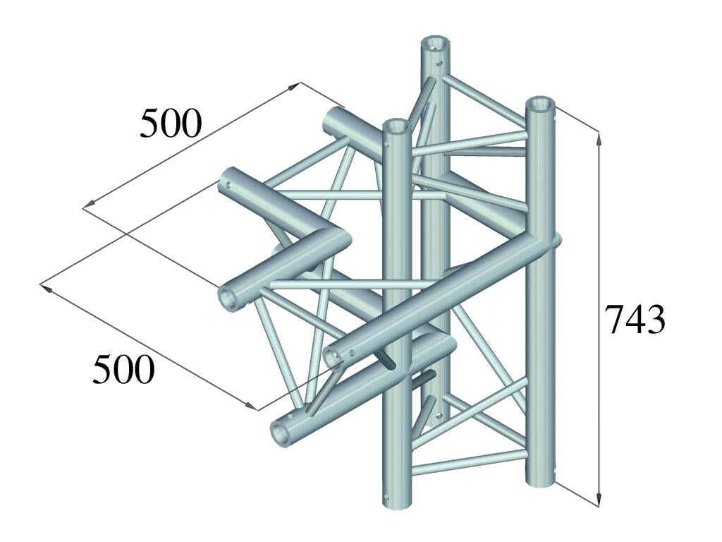 ALUTRUSS TRILOCK 6082AC-44 4-veis Del \/ left