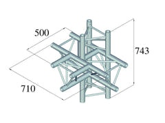 ALUTRUSS TRILOCK 6082AT-51 5-veis del \/