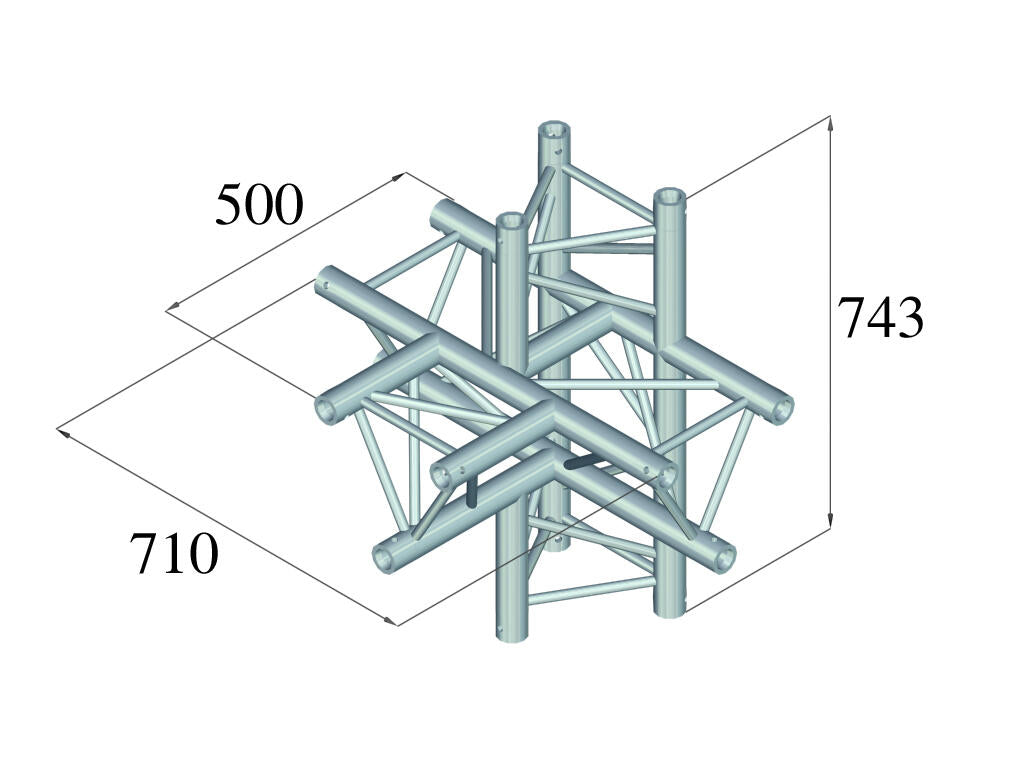 ALUTRUSS TRILOCK 6082AT-51 5-veis del \/
