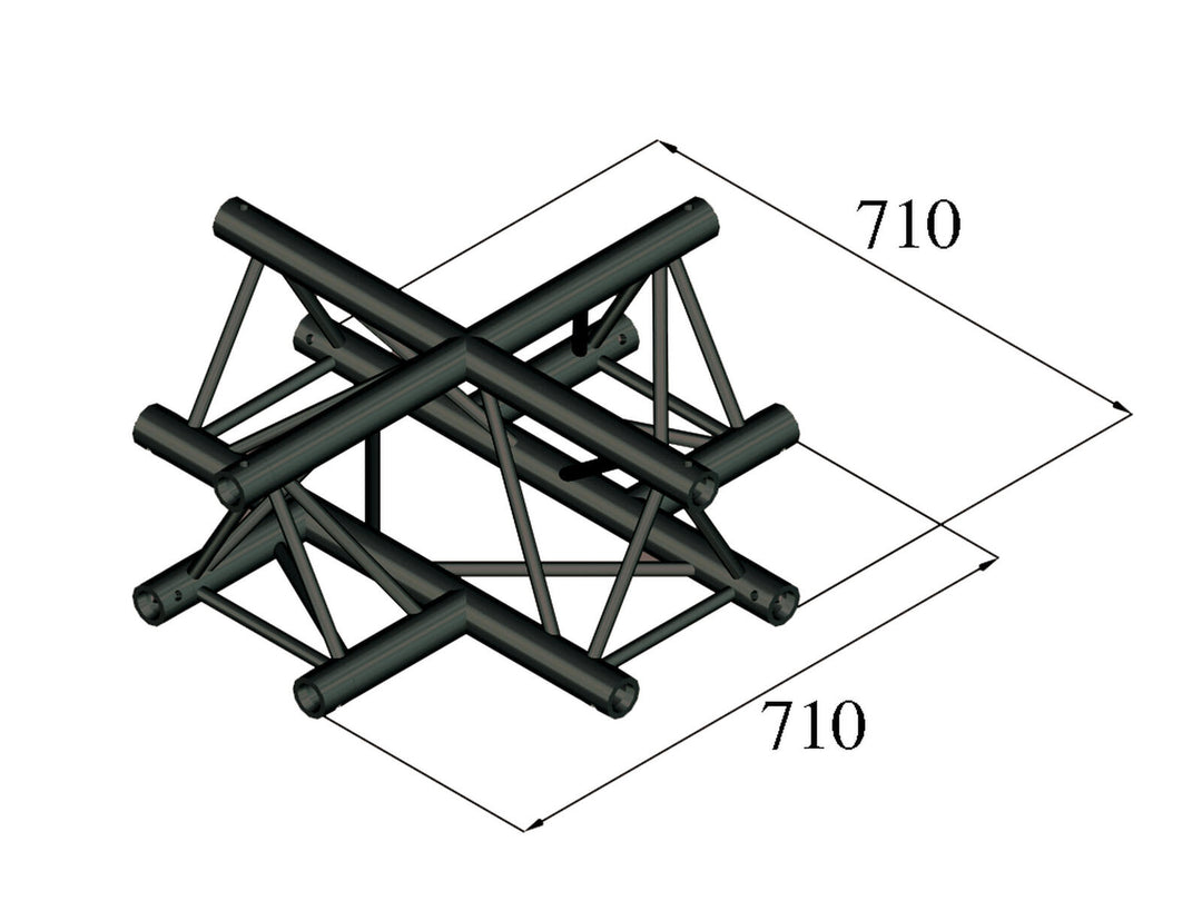 ALUTRUSS TRILOCK S-PAC-41 4-veis kryss