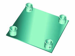 Alutruss QUADLOCK endeplate QQGP