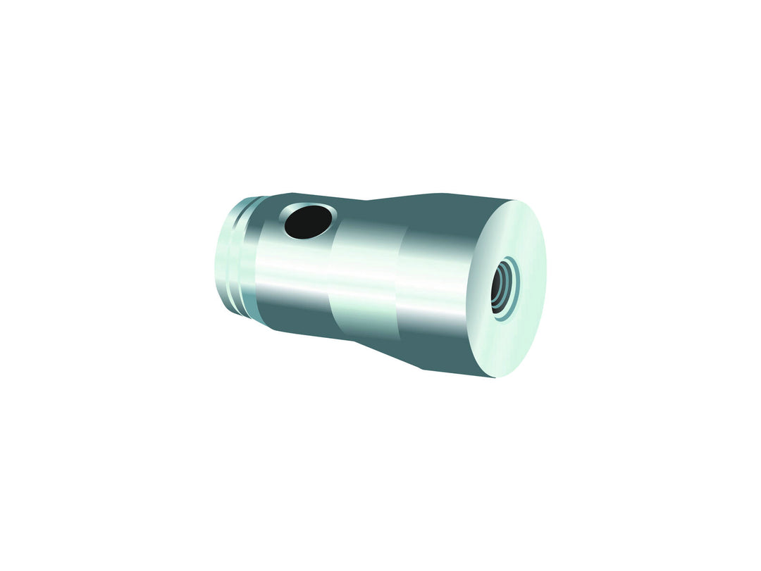 ALUTRUSS QUADLOCK Halvkonus med gjenge M12