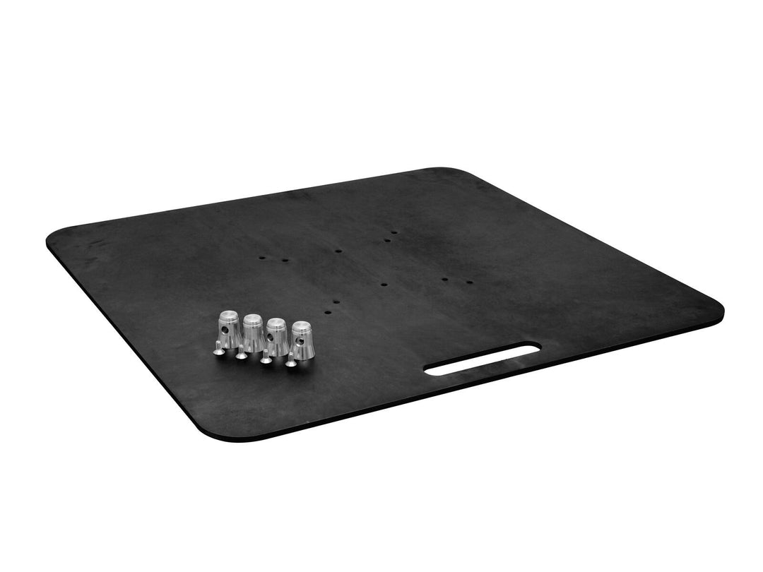 ALUTRUSS Baseplate BP-30/M10 80x80 bk