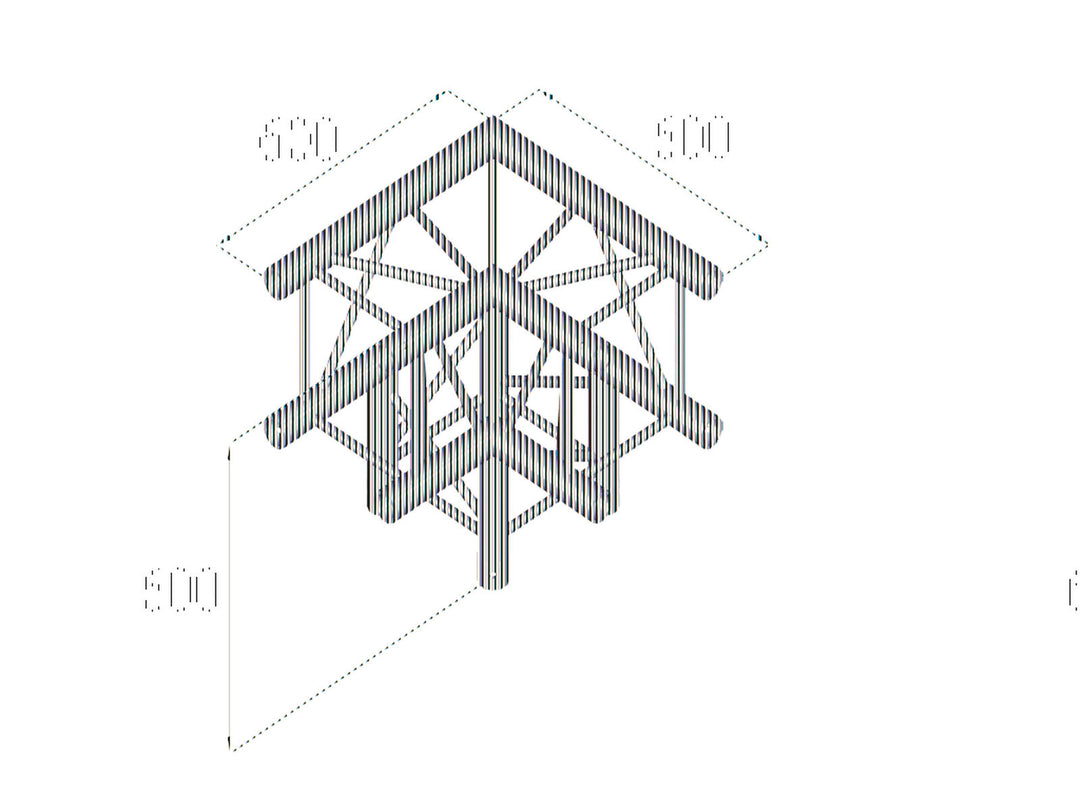 ALUTRUSS QUADLOCK TQ390-QQL30 3-veis-hjørne 90°