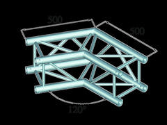 ALUTRUSS QUADLOCK S6082C-22 2-veis Corner 120°