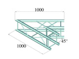 Alutruss QUADLOCK 6082C-19 2-veis hjørne (45°)