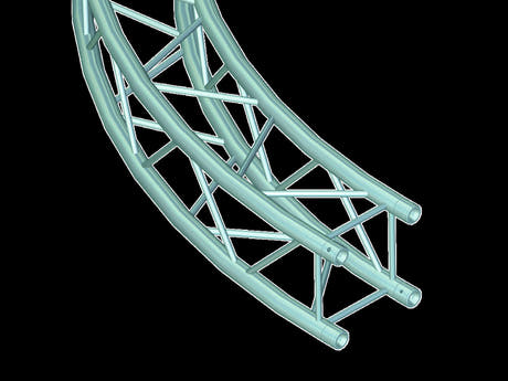 ALUTRUSS QUADLOCK 6082 Element for Circle 2m in.90°