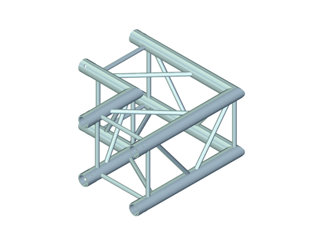 ALUTRUSS QUADLOCK QL-ET34 C-21 2-veis hjørne 90°